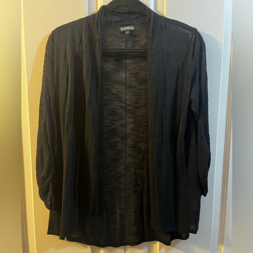 Express cardigan layering piece